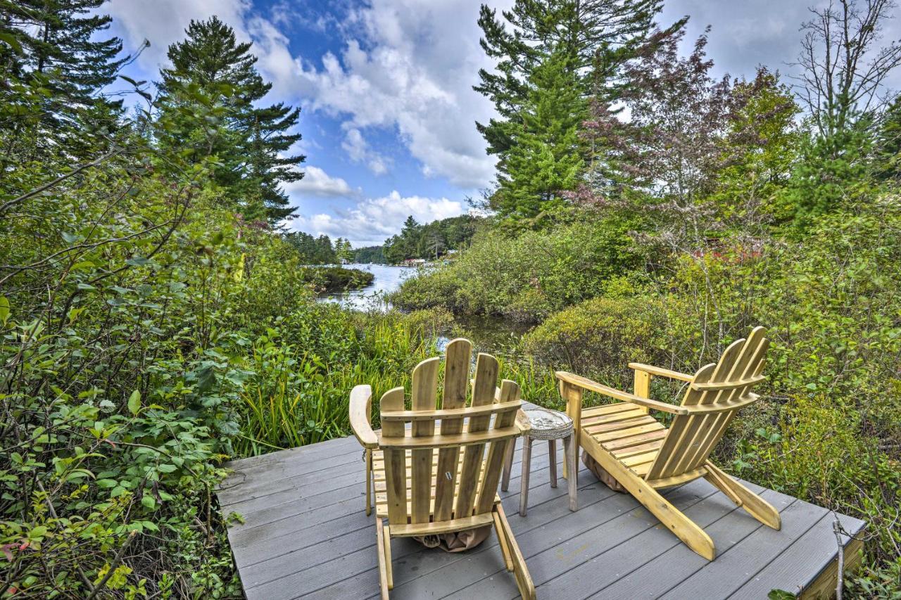 Adirondacks Cabin With Fire Pit On Otter Lake! Forestport المظهر الخارجي الصورة